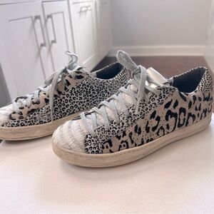 P448 animal print sneakers.